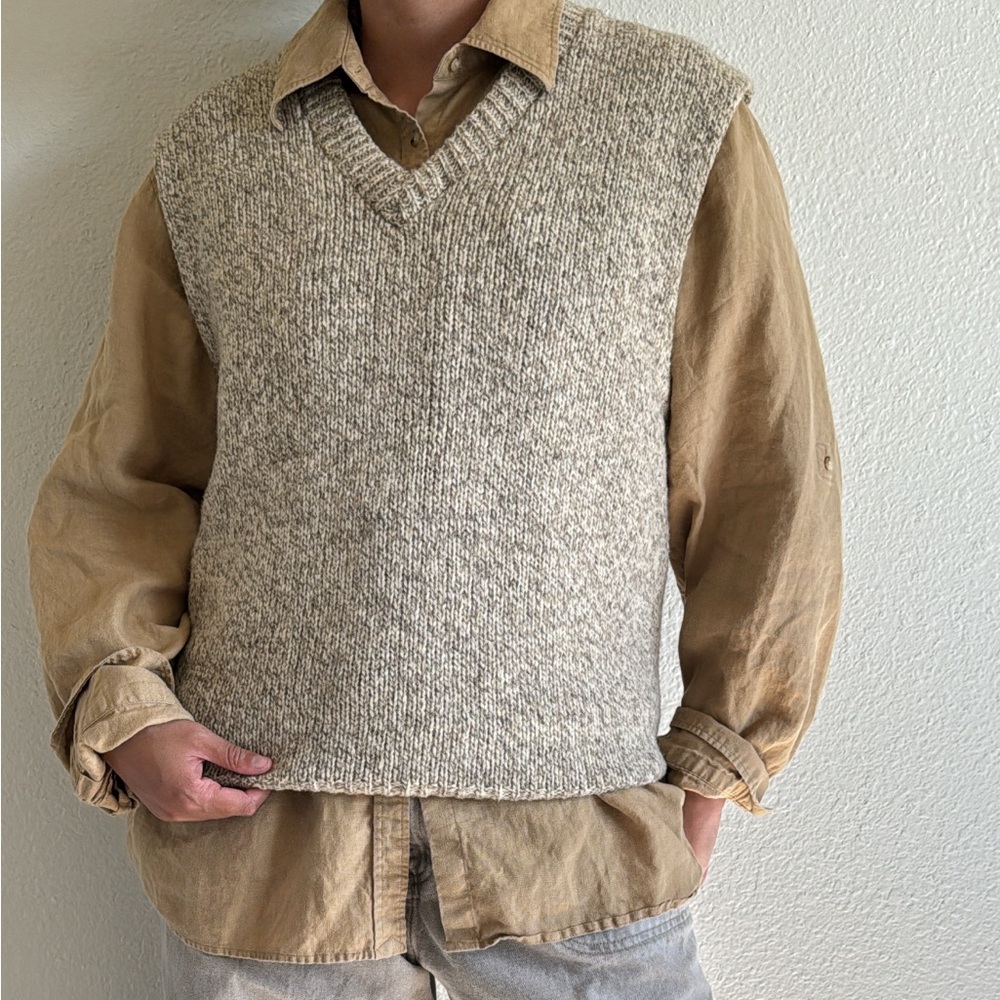 vintage L.L. Bean Wool Vest